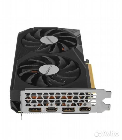 Видеокарта gigabyte GeForce RTX 3060 Ti windforce