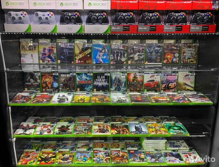 Остатки игр для Xbox 360