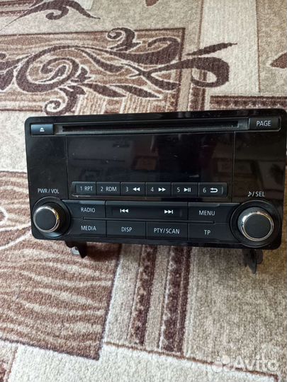 Штатная магнитола на lancer 10