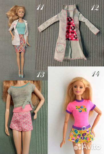 Платья Барби, фирменные аутфиты (2)