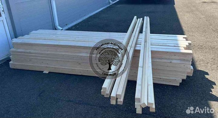 Брусок строганный ав 40*100*6000