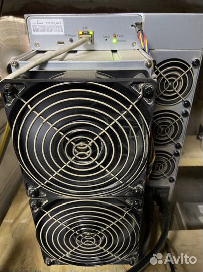 Antminer s19j pro 111th 2,8кВт