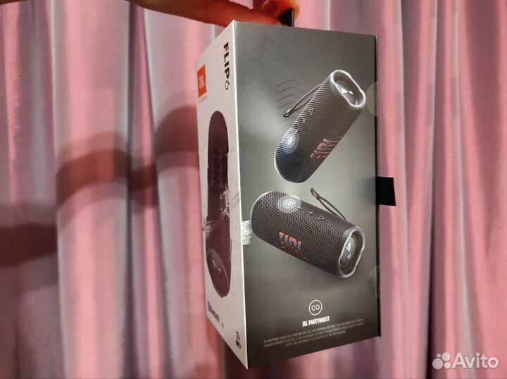 Беспроводная акустика JBL flip6 BLK Black