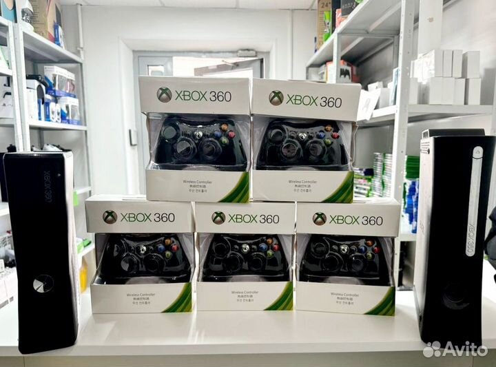 Новые оригинальные геймпады на xbox 360