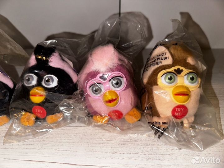 Ферби брелоки, игрушки макдональдс