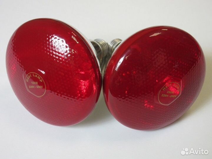 Инфракрасная лампа для обогрева птиц и животных