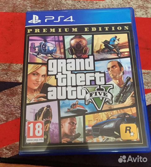 Gta5 premium edition ps4 диск