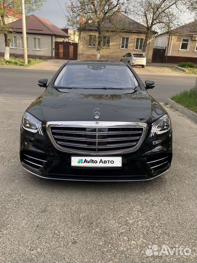 Mercedes-Benz S-класс 2.9 AT, 2018, 43 000 км