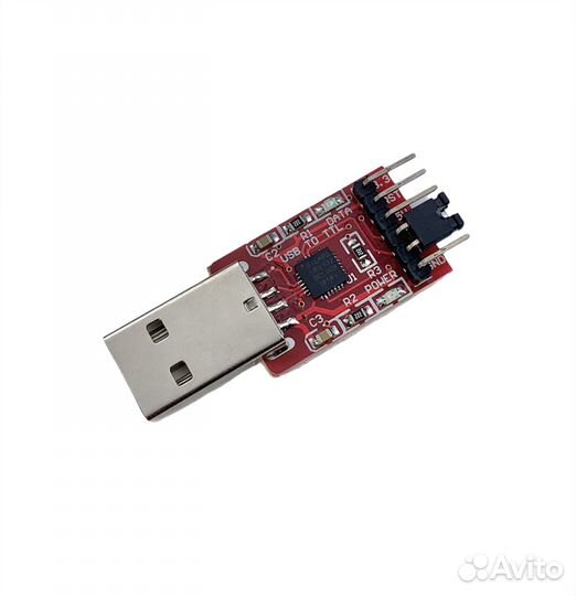 Преобразователь ET CP2102-6 USB-uart Red