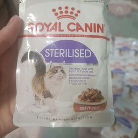 Влажный корм Royal Canin sterilised в соусе