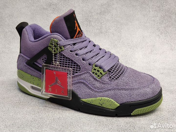 Кроссовки Nike Air Jordan 4 Retro Cany Purple