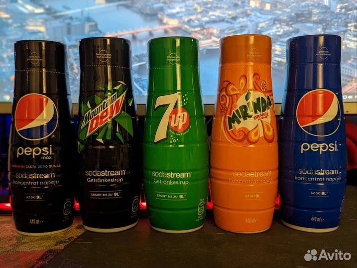Концентрированный сироп Pepsi/Miranda/7up/Mdew