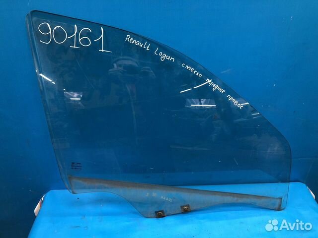 Стекло двери передней правой Renault Logan 2005-20