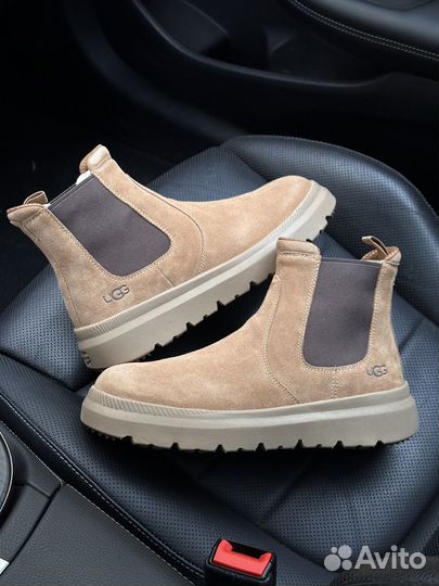 Угги Мужские Ботинки UGG Burleigh Chelsea Chestnut