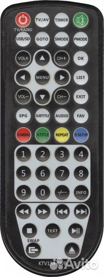 Пульт аналог Avis KTV154-DVB waterproof