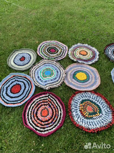 Коврик вязаный под старину, музей, деревня