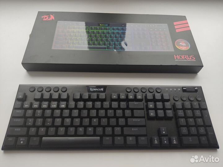 Клавиатура(низкопрофильная) Redragon Horus K-618