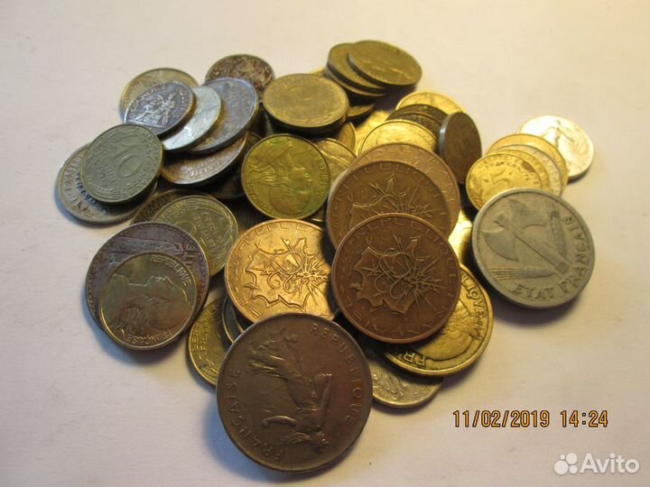 Монеты Франции (обмен)