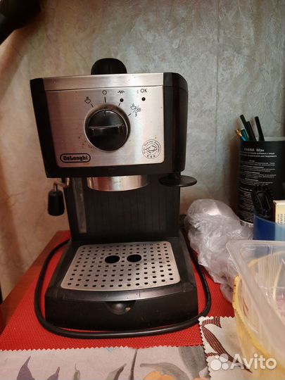 Кофеварка delonghi ec-155, торг