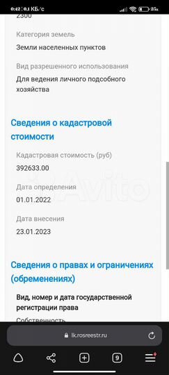 Участок 22 сот. (ИЖС)