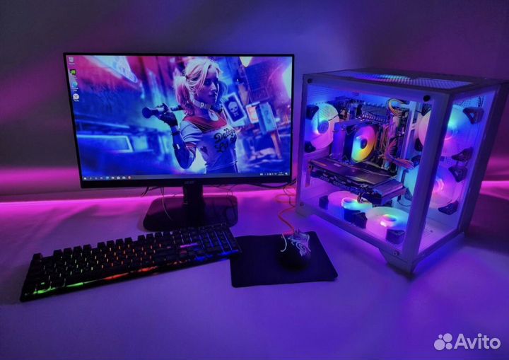 Корпусные вентиляторы 120мм - неонуар