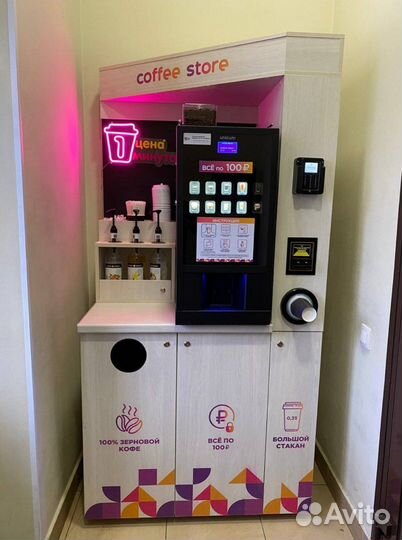 Кофейня самообслуживания с гарантией возврата