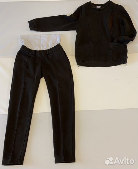 Платье костюм теплые вещи для беременных