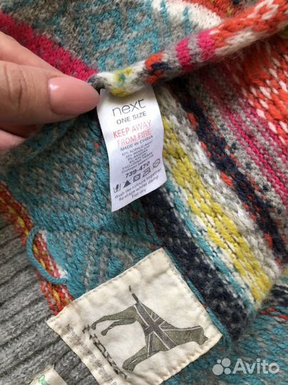 Шапка и шарф Next