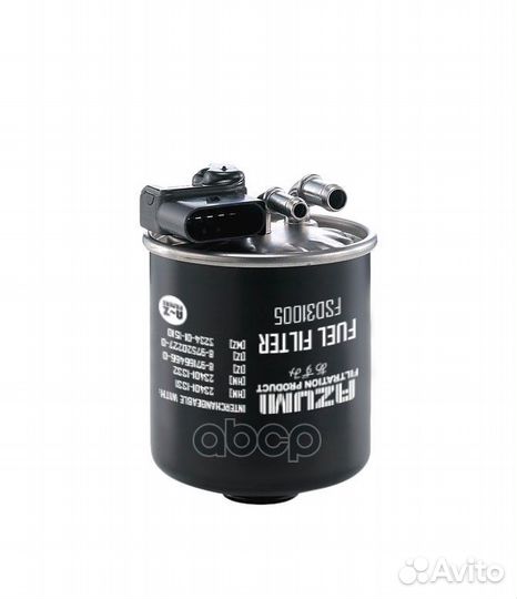 Фильтр топливный infiniti mercedes-benz fsd310