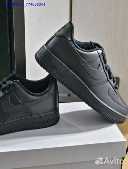 Кроссовки Nike Air Force 1 Low Black Оригинал (Арт