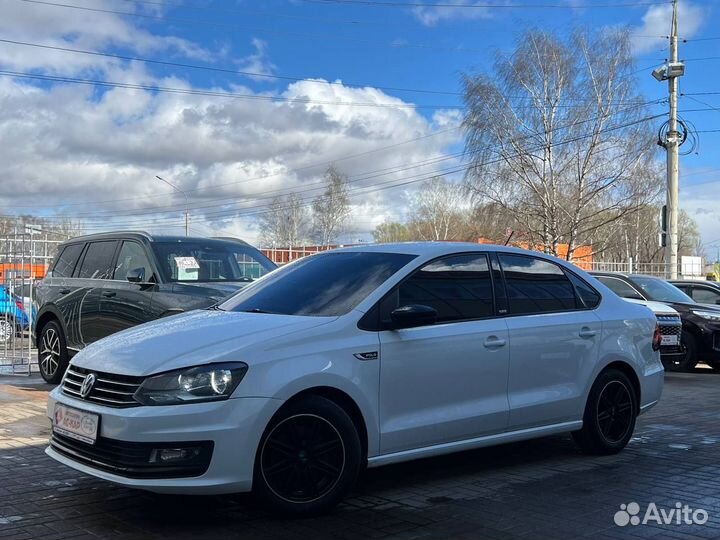 Volkswagen Polo 1.6 МТ, 2018, 112 706 км