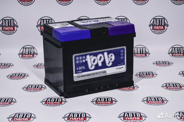 Автомобильный аккумулятор Topla Тор 66Ah