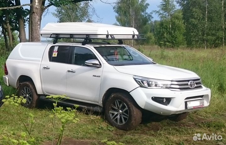 Бампер авс-Дизайн передний Toyota Hilux Revo 2015