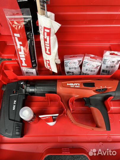 Пороховой монтажный пистолет Hilti DX 460 новый