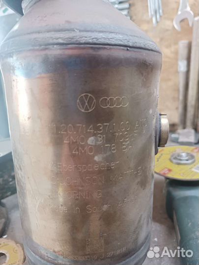 Катализатор a4 b9 audi 2.0 tfsi