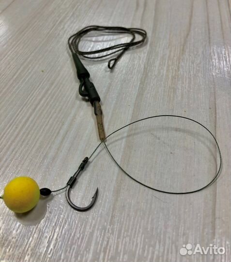 Карповые монтажи, безопасная клипса