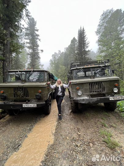 Экскурсия на Каракольские озера. газ66 и УАЗ