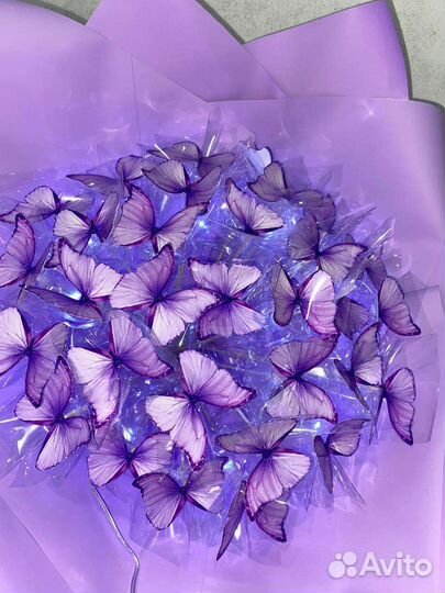 Букеты из бабочек