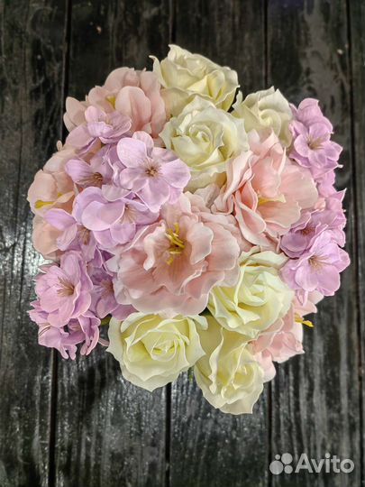 Мыльные розы и др цветы