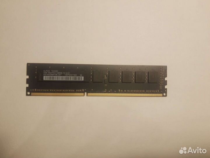 Оперативная память DDR 3 1866MHz 4GB