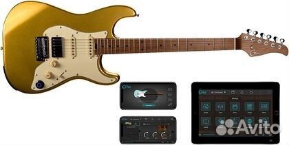 Электрогитара со встроенным процессором Mooer gtrs