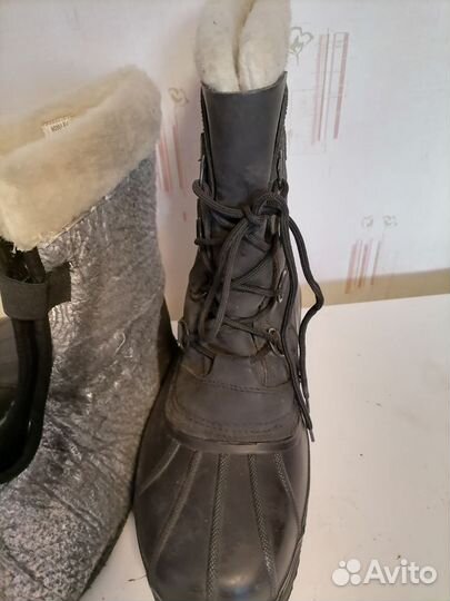 Сапоги зимние с вкладышем