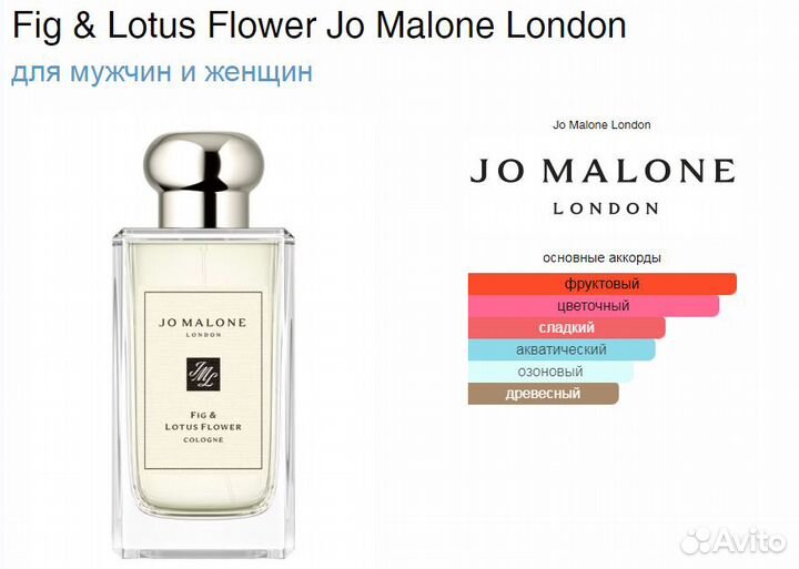 Духи Jo Malone Ассортимент