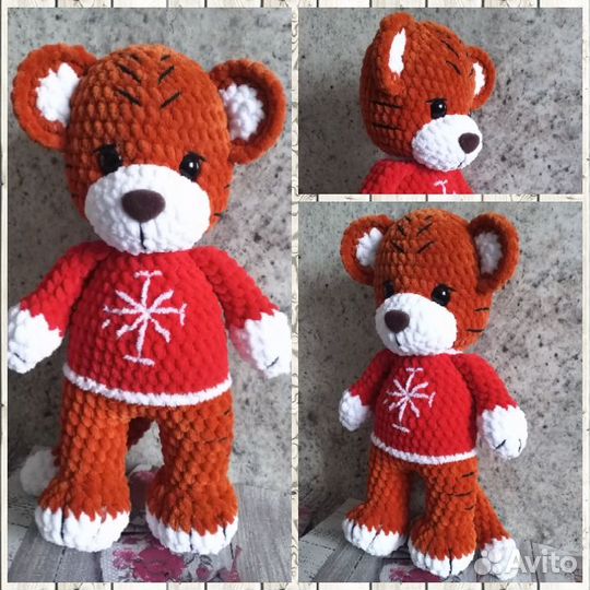 Плюшевый тигренок