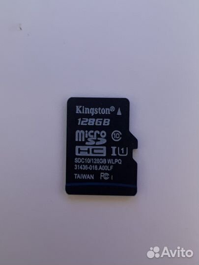 Карта памяти MicroSD 128 gb