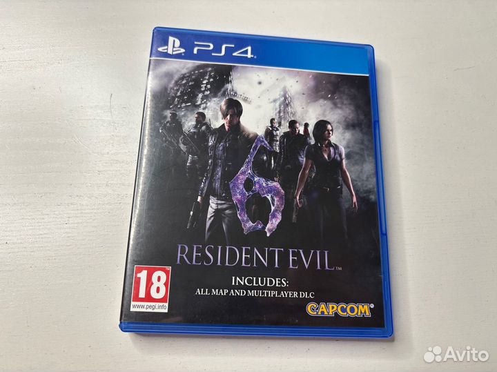 Resident evil 6 ps4 диск