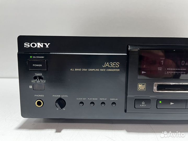 Sony MDS-JA3ES Минидисковая дека Japan