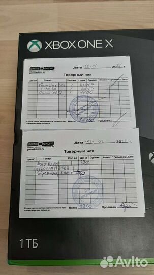 Продам Xbox One Х 1tb