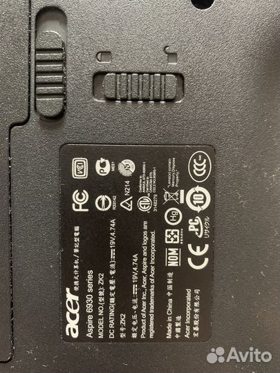 Ноутбук Acer Aspire 6930