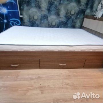 Кровать с ящиками Жаклин 0.9 с ящиками